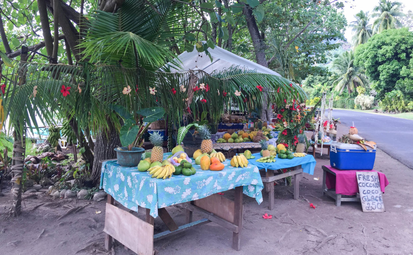 fruit stand