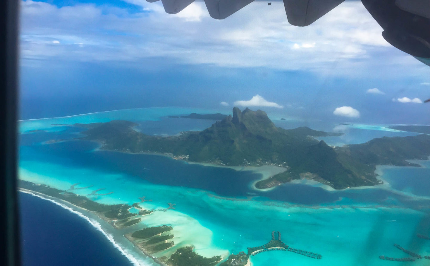 airplane view