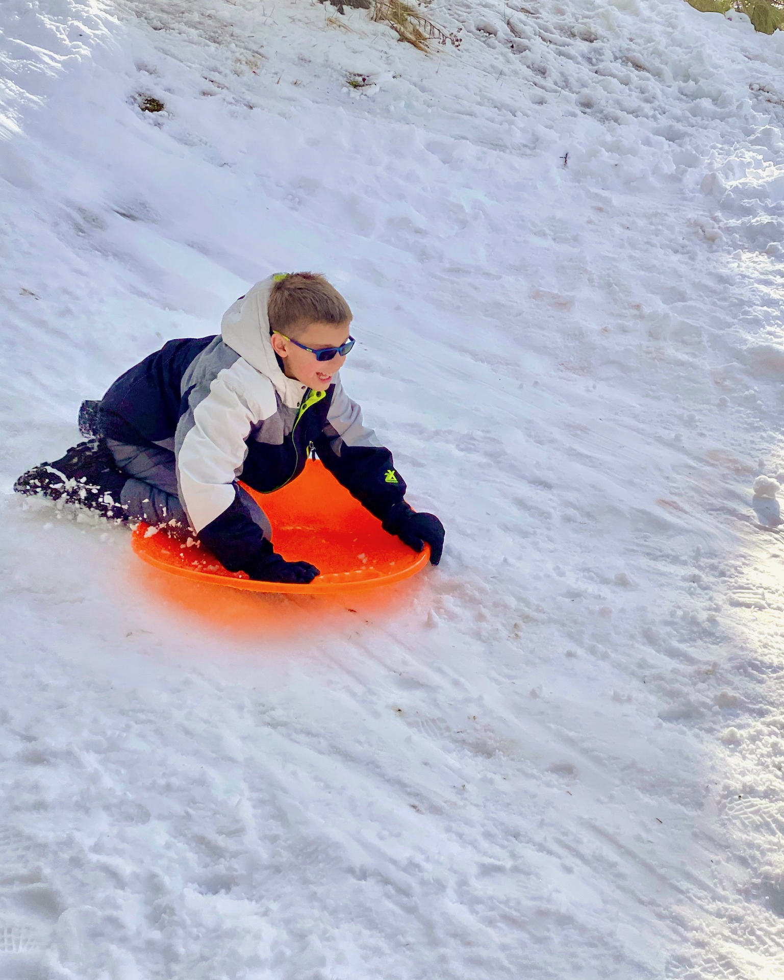 sledding