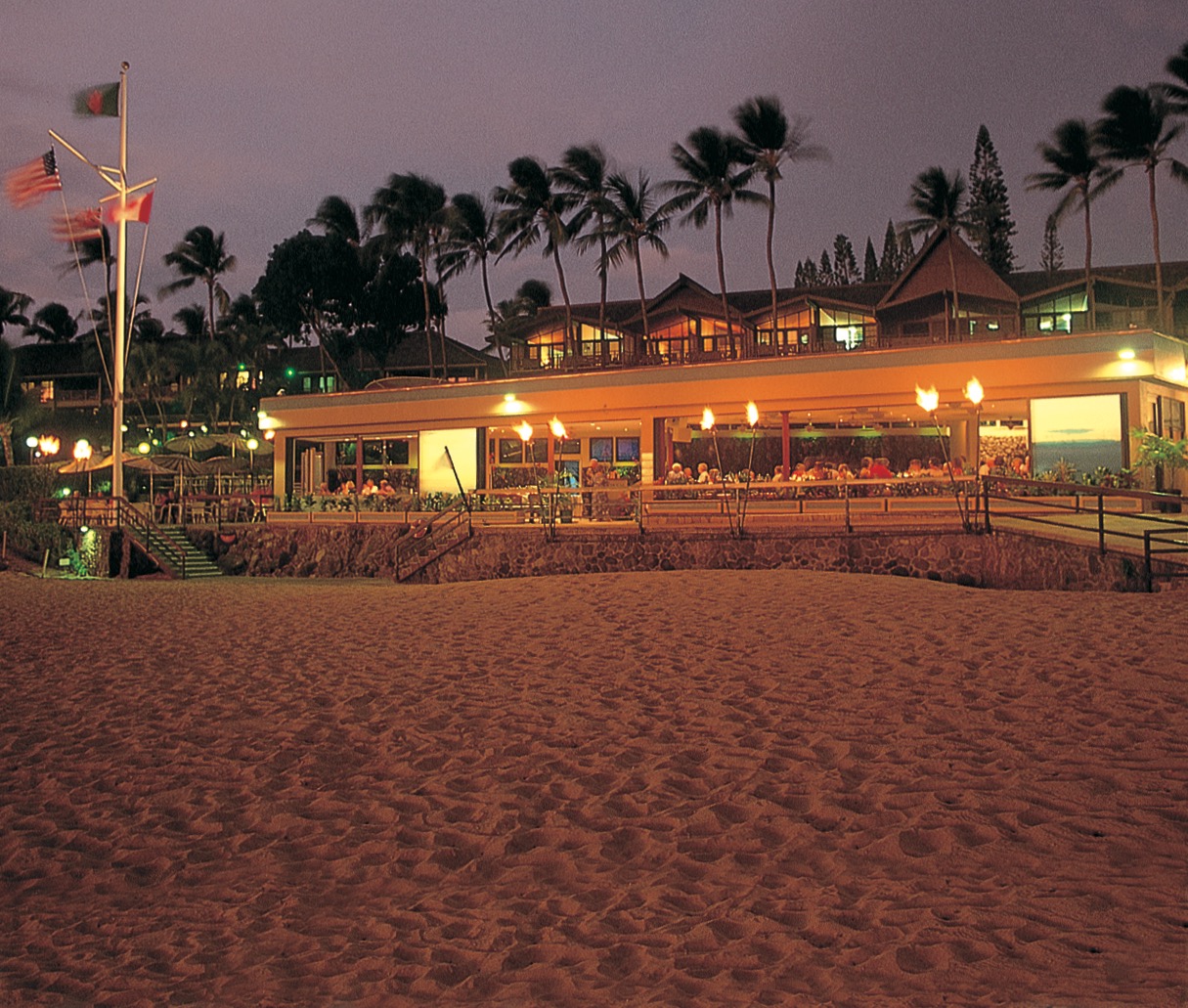 Sea House at Night