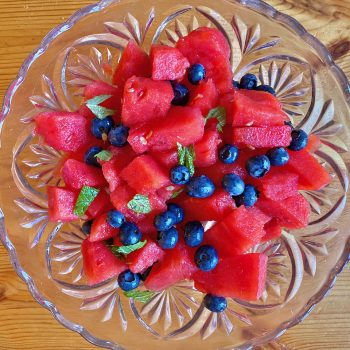 Watermelon Mint Salad