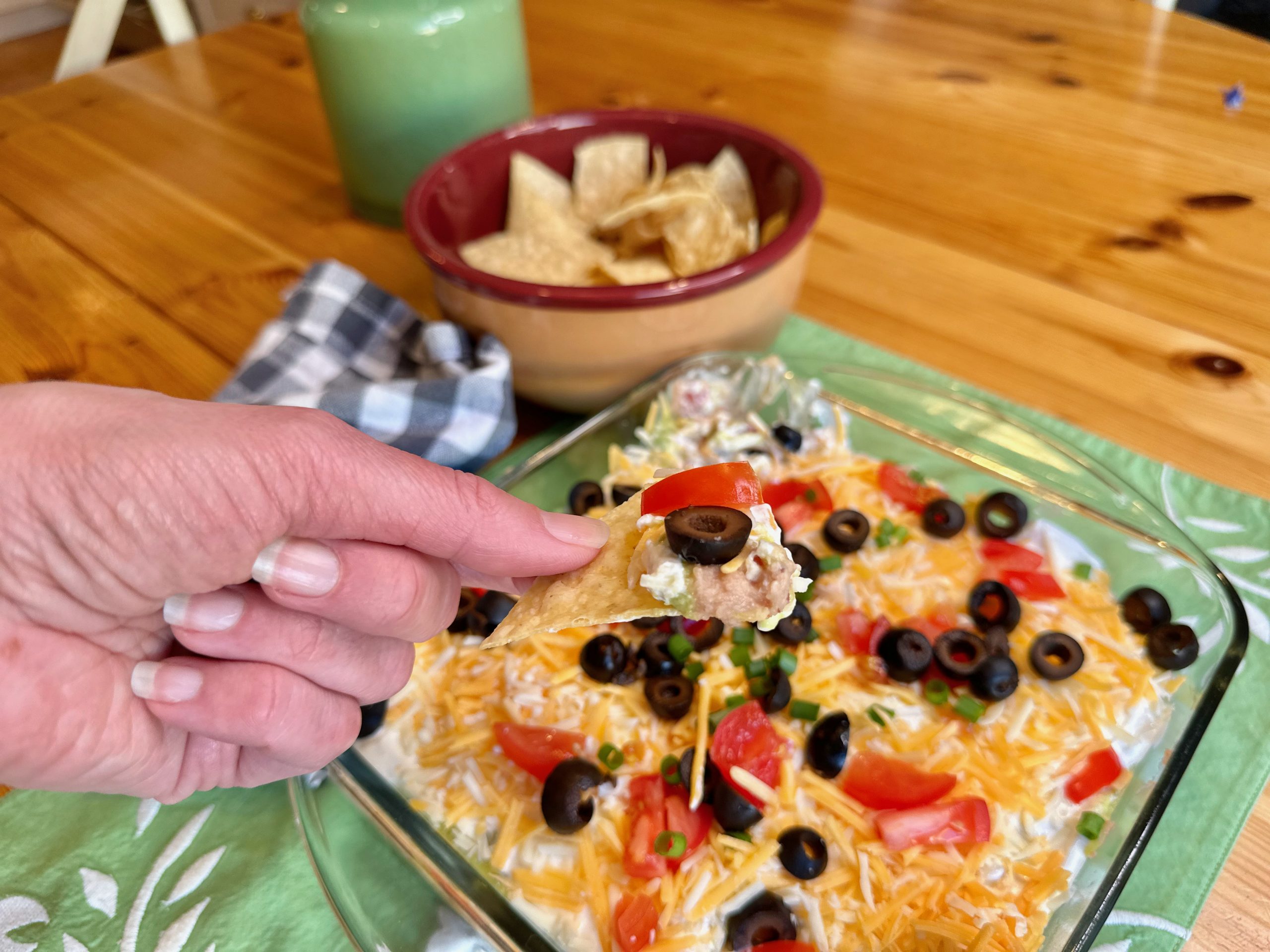 Five layer dip