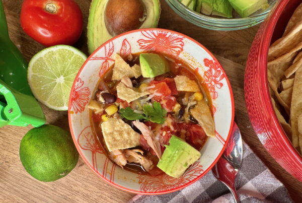 Chicken Tortilla Soup with Lime