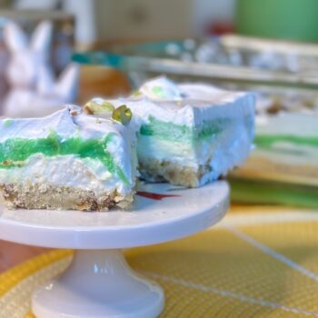 Pistachio Pudding Bars